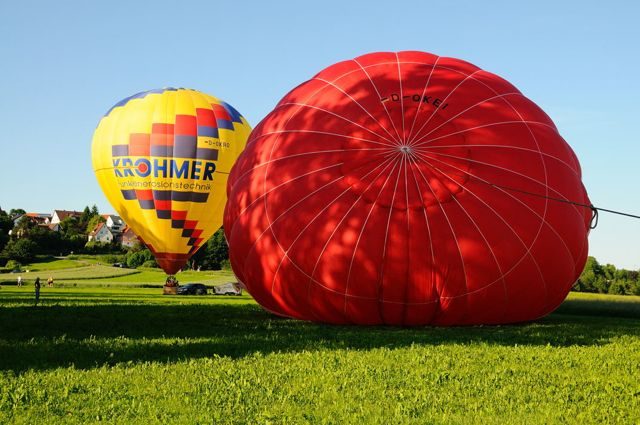 Ballonfahrt — Eindruck 1
