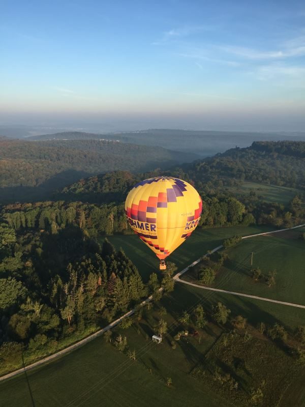 Eindruck einer Ballonfahrt — Bild 9