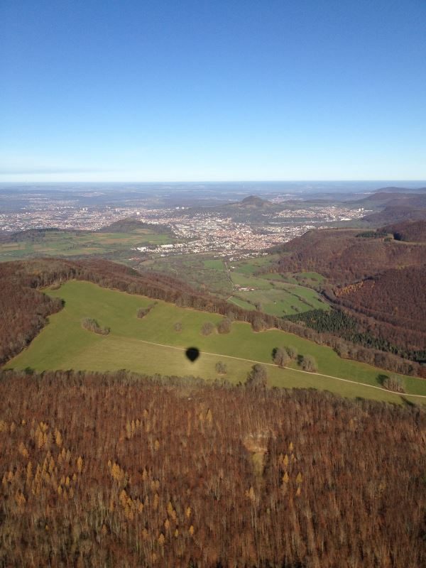 Eindruck einer Ballonfahrt — Bild 12